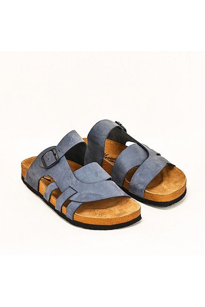 Moosefield Blue Women's Slippers