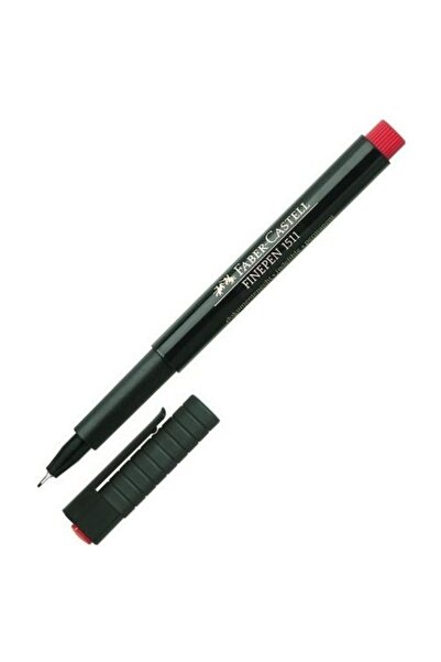 Faber Castell Λάινερ 0.4mm rosu finepen 1511 faber-castell