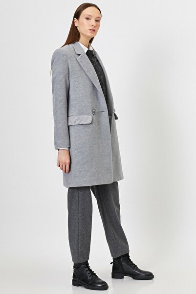 Koton Cep Detayli Dügmeli Kaban