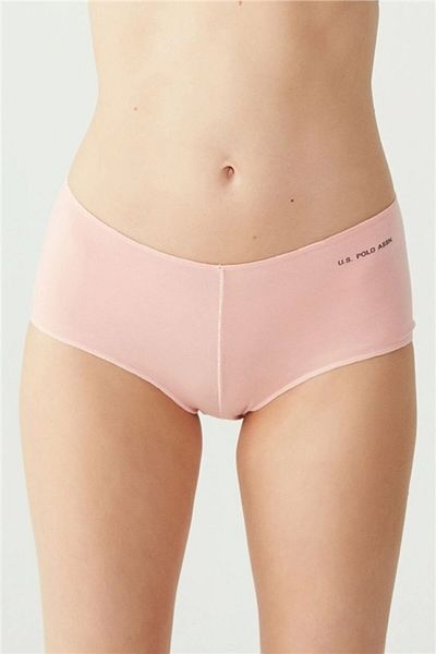U.S. Polo Assn. Red Salmon Black White Skin Pachet de 5 boxeri pentru femei