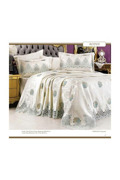 Vinaldi Rhodes Practical Bedspread - Comfortable and Stylish Design
