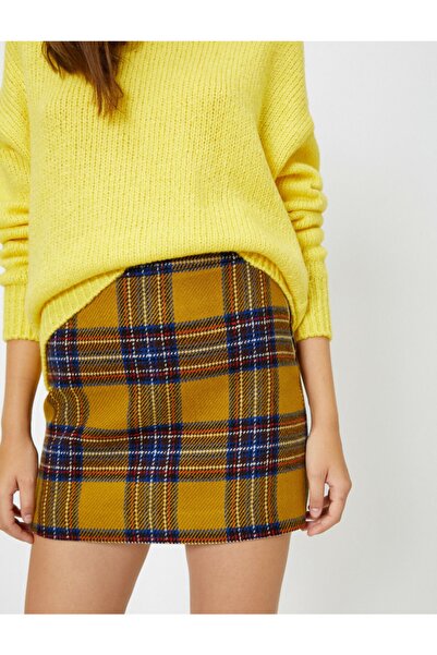 Koton Női kockás szoknya