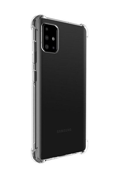 Ally Mobile Ally Samsung Galaxy A81 Anti-drop Darbe Emici Silikon Kılıf Şeffaf