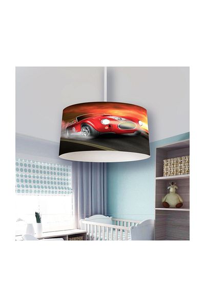 Bebişim Halı Car Patterned Pendant Chandelier