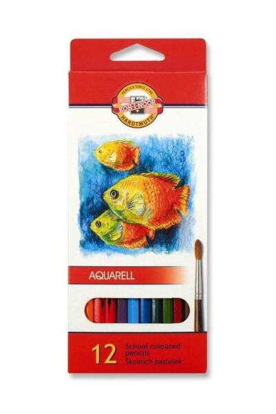 Koh-i Noor Mondeluz Fruit Aquarell Renkli Kalemler 12 Li