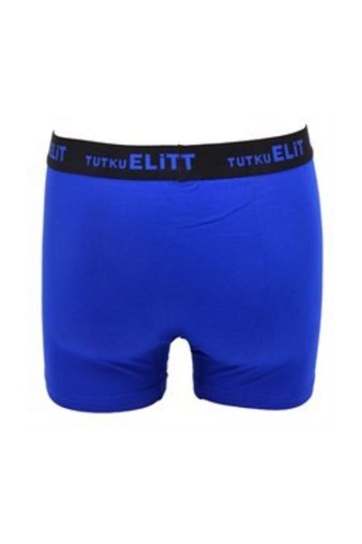 Tutku Elit Modal Elastane Ανδρικό Boxer Blue