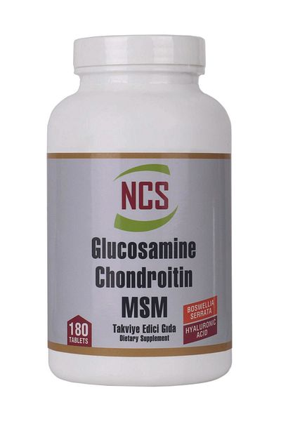 NCS Glucosamine Chondroitin 180 Tablet Msm Hyaluronic Acid