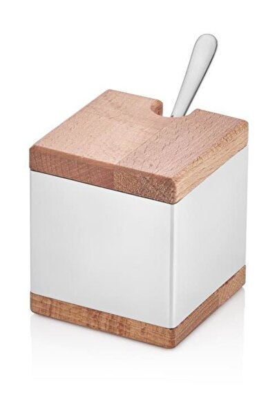 Narin Baharatlık 1'li Kaşık Ahşap Kaplama Kare A71722