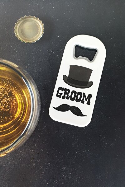 PEKSHOP Açacak Magnet, Groom Hediyelik