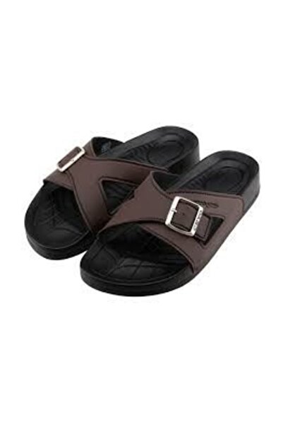 Ceyo Bermuda m Brown Buckle Anatomical Men's Slippers