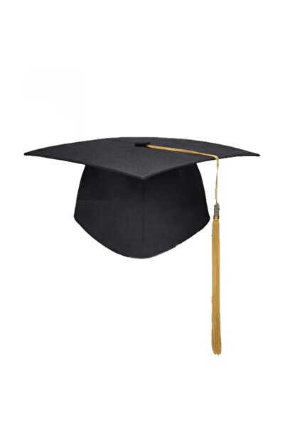 Mezuniyetshop Căciulă de absolvire cu ciucuri aurii