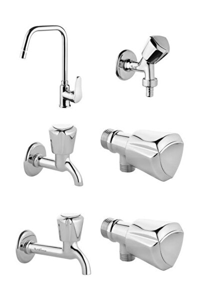 Vilas Diamond S-line Kitchen Faucet I Tap Set