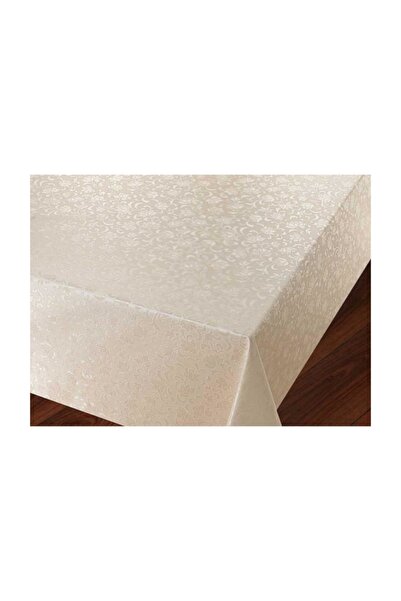 FANTASTIC Fata de masa tapetata PVC 140x180cm crem
