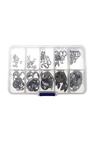 İşkur Makina 120 Adet Çelik Ay Sekman Seti E Clip Segman Kiti