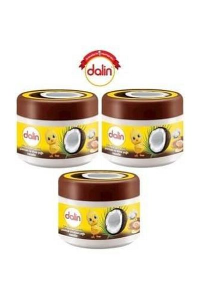 Dalin 100 ml Vaseline Coconut - Cotton and Shea Butter Set of 3