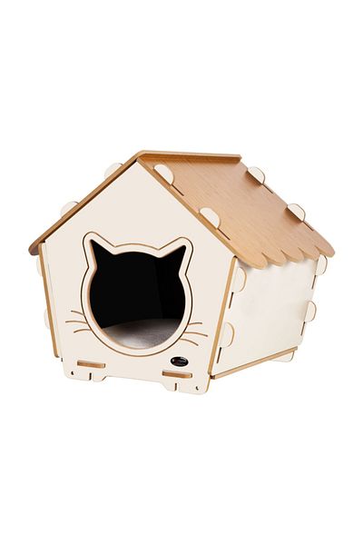 Patihomes بيت القطط Xl - كوخ القطط