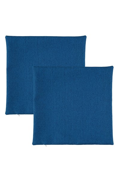 hepbaby Blue Woven Square Throw Pillow Case 45cmx45cm