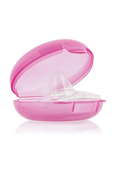 Bebedor 664 واقي الصدر من السيليكون مع صندوق وردي