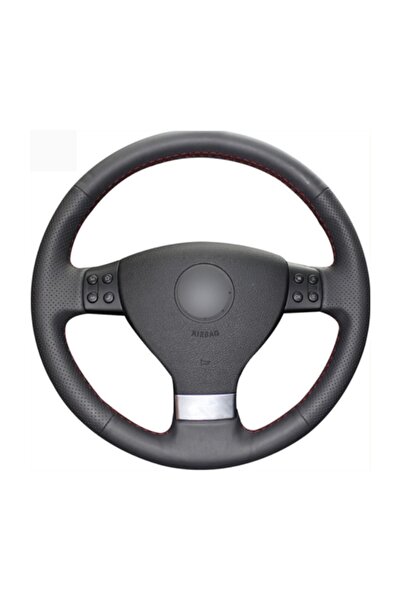 Fox Volkswagen Passat B6 Jetta 5 Uyumlu Deri Direksiyon Kılıfı Araca Özel Dikmeli