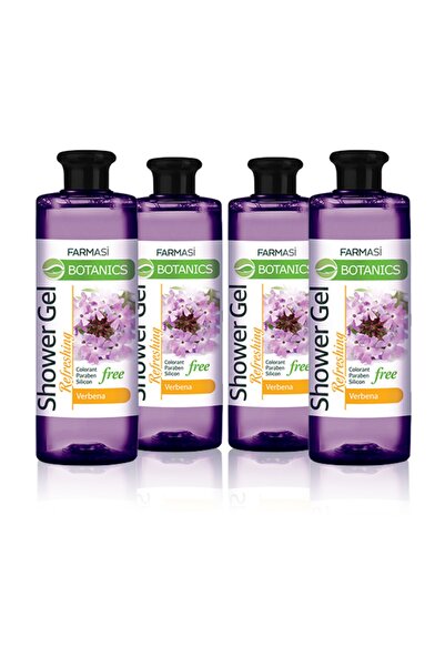 Botanics Mine Çiçeği Özlü Tazeleyici Duş Jeli-500ml 4 Adet