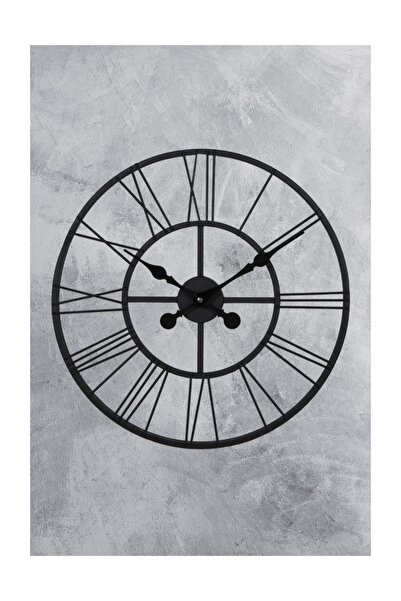 EMORES ساعة حائط معدنية 50 سم