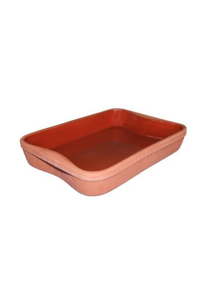 Avanos Toprak Içi Sırlı Güveç Fırın Tepsisi