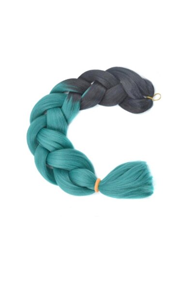 Esperer Synthetic Braiding Hair Black Green