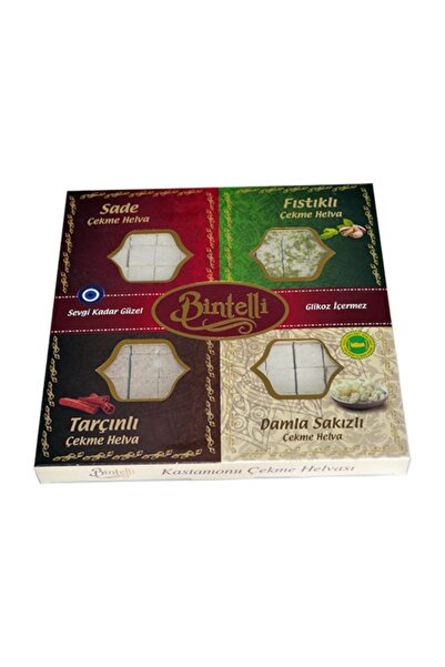 Bintelli Çekme Helva 400 gr 4 Lü Special (Vakumlu)