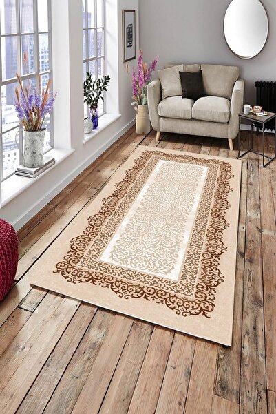 İdeal غطاء سجادة مخملي - موديل 119