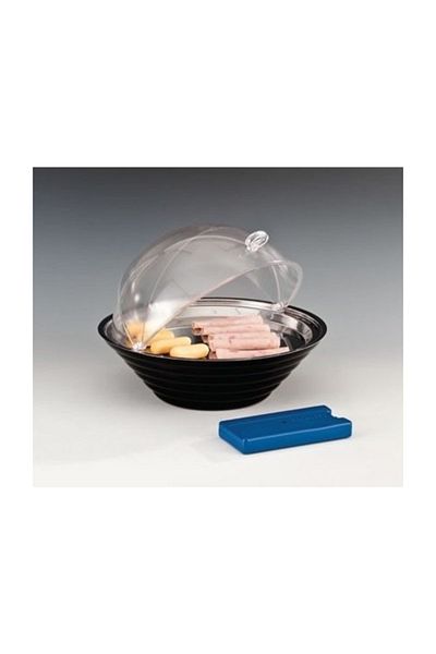 Zicco Salami Cheese Display with Cooler Rolltop Lid Polycarbonate