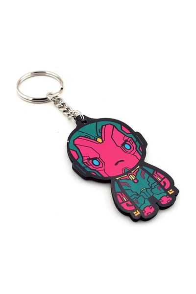 Solfera Marvel Avengers Vision Comics - MDF Wooden Keychain KC793