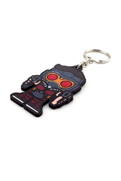 Solfera Star-Lord Guardians Of The Galaxy - MDF Wooden Keychain KC783