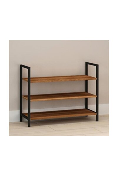 Cosargroup Banio Lüx Ayakkabılık 3 Katlı Metal Raf Lüx Metal Raf