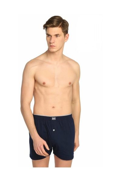 Tutku Ανδρικό Navy Blue 12 Pack χτενισμένο βαμβακερό μπόξερ με κουμπιά ELF568T0117CCM12
