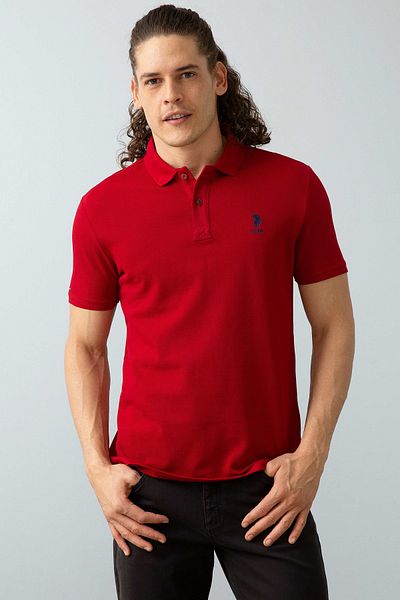 U.S. Polo Assn. تيشيرت رجالي بياقة بولو G081SZ011.000739348