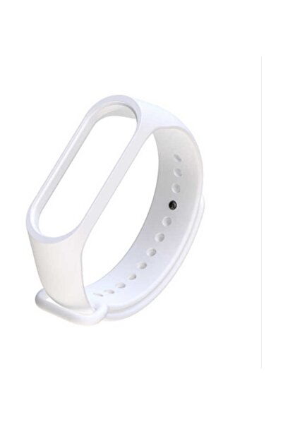Xiaomi Mi Band 3/4 Smart Bracelet Silicone Lanyard Strap White