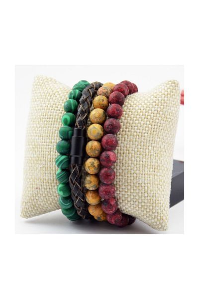 Katre Dizayn Natural Stone Bracelet Set