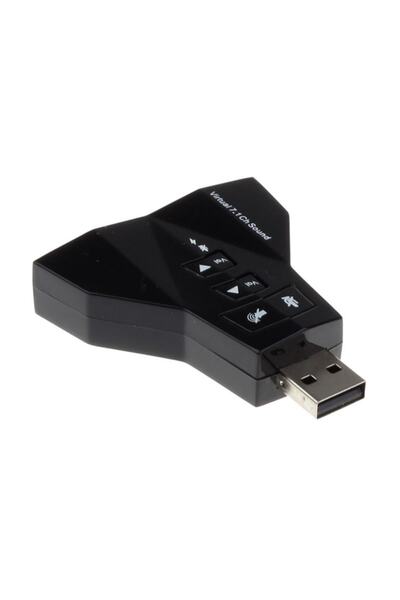 Alfais 4931 7.1 7 Kanal Mikrofon Destekli Çift Girişli Çevirici Harici Usb Ses Kartı