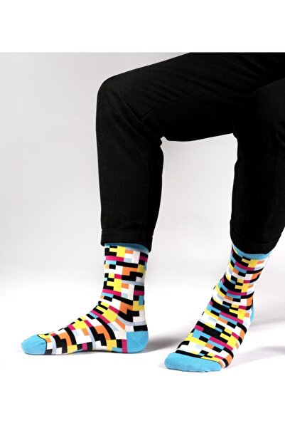 Ozzy Socks Κάλτσες με μοτίβο μπλοκ