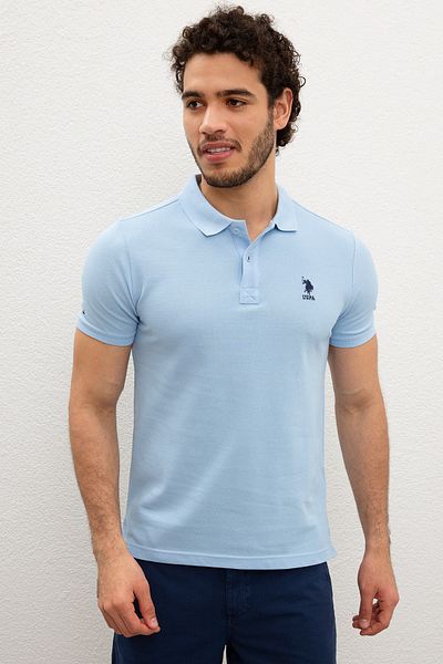 U.S. Polo Assn. Tricou cu gât polo pentru bărbați G081SZ011.000739348