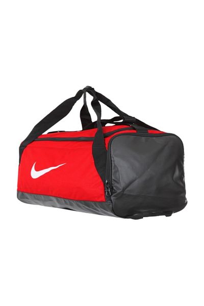 Nike Ba5957-657 Brasilia Small Duff 41l Saks Red Sports Bag