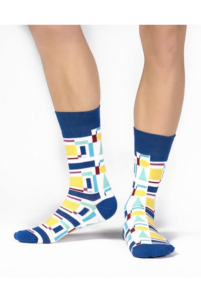 Ozzy Socks Κάλτσες με τετράγωνο σχέδιο