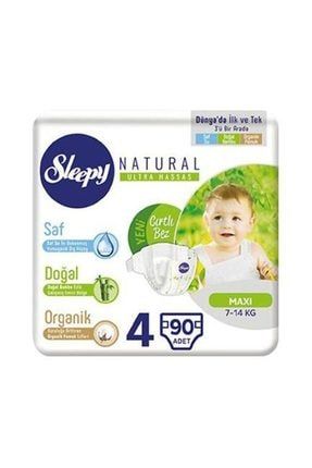 sleepy sensitive bebek bezi maxi 4 beden 90 adet fiyati yorumlari trendyol