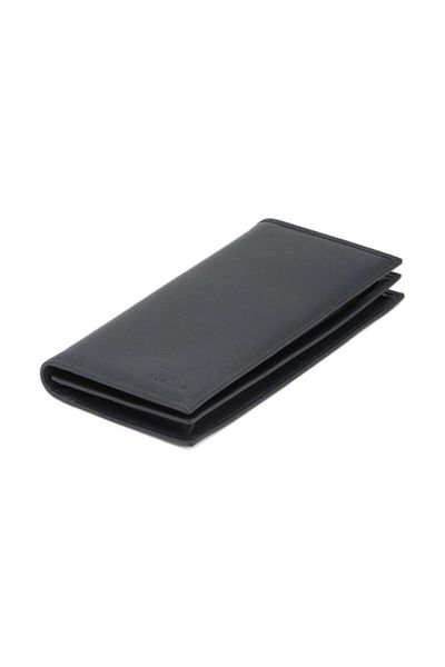 Tergan Ανδρικό πορτοφόλι από γνήσιο δέρμα Navy Blue S1ce 00001610
