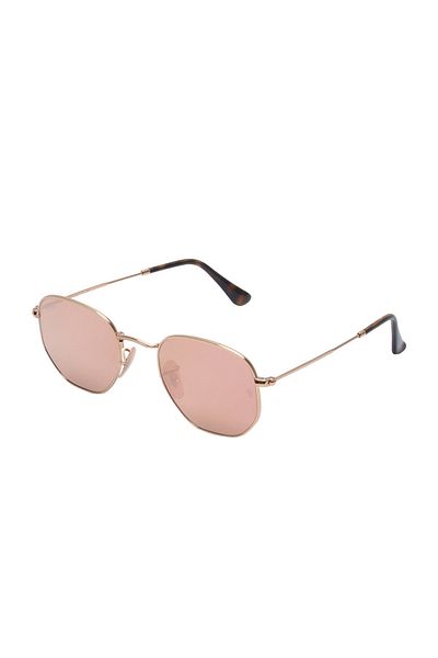 Ray-Ban Unisex Hexagon Sunglasses RB3548N 001/Z2 48