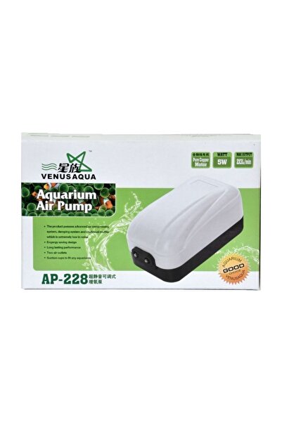 Venusaqua Ap228 Çift Çıkışlı Hava Motoru