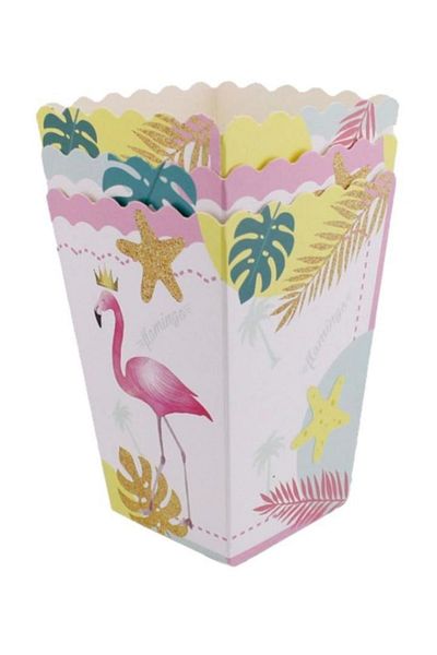 Flamingo علبة ذرة 10 قطع