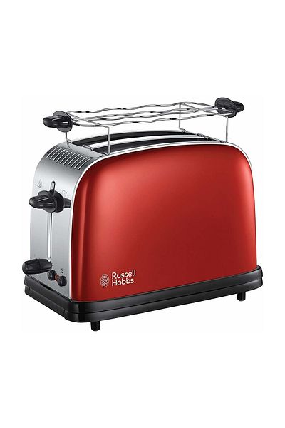 RUSSELL HOBBS 23330-56 Two Slice Capacity Red Toaster