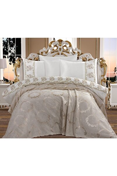 GOLDROOM Glazed Brown Bridal Set