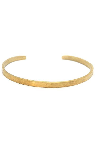 Spark Atölye Kadın Sarı Altın Kaplama Gümüş Bileklik